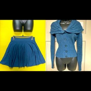 HUGO Boss Lady Tennis Skirt & Cardigan